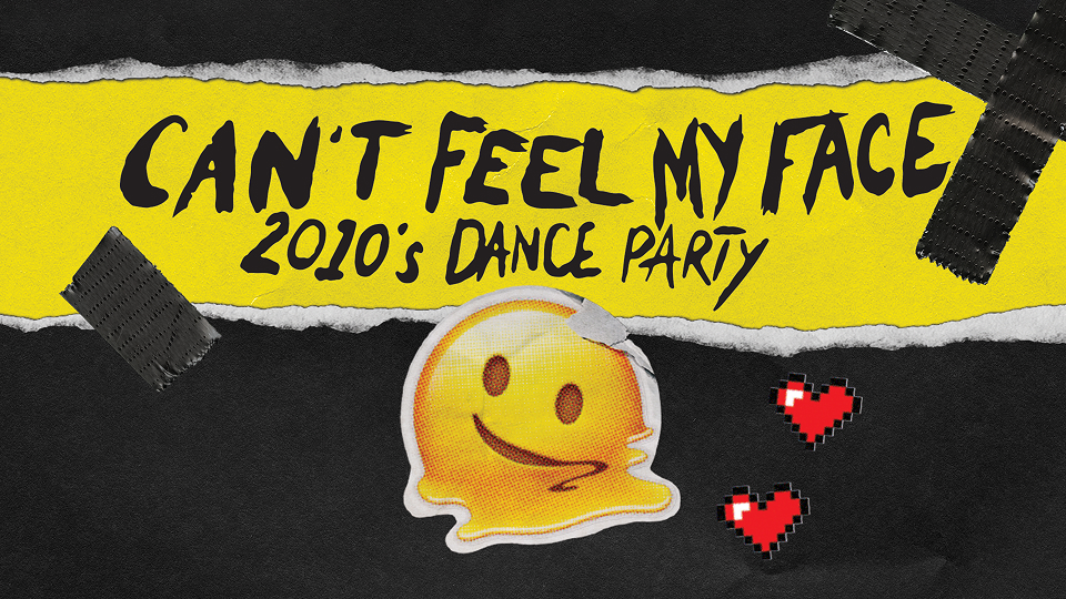 Can't feel my face 2010's dance party cover